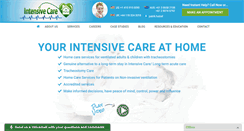 Desktop Screenshot of intensivecareathome.com